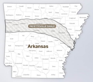 Fayetteville Shale Map - Aegis Energy Partners